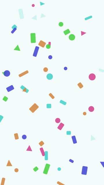 Medium Turquoise confetti phone wallpaper — free HD medium turquoise mobile wallpaper 1080x1920