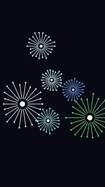 Medium Turquoise fireworks phone wallpaper — free HD medium turquoise mobile wallpaper 1080x1920