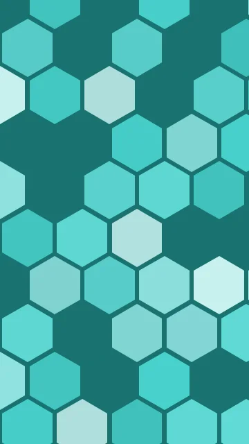 Medium Turquoise hexagon phone wallpaper — free HD medium turquoise mobile wallpaper 1080x1920