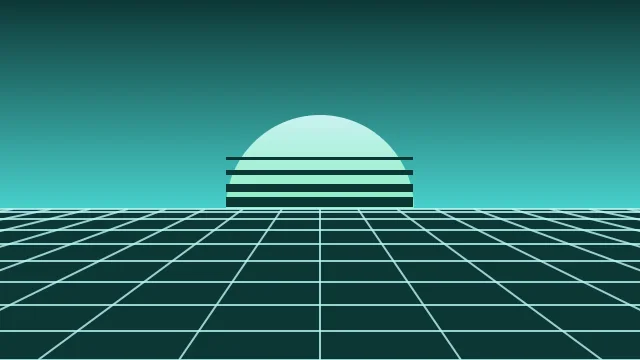 Medium Turquoise vaporwave background — free HD medium turquoise color wallpaper 1920x1080