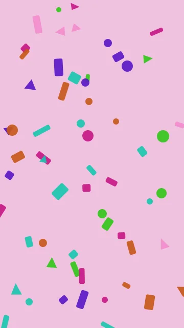 Medium Violet Red confetti phone wallpaper — free HD medium violet red mobile wallpaper 1080x1920