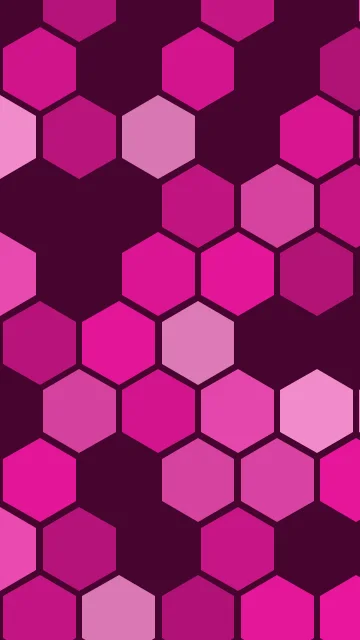 Medium Violet Red hexagon phone wallpaper — free HD medium violet red mobile wallpaper 1080x1920