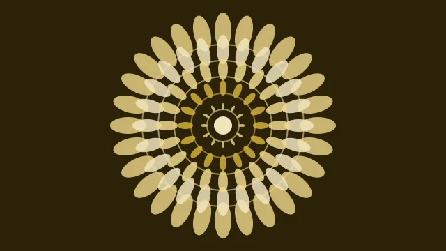 Metallic Gold mandala desktop wallpaper — free 4K metallic gold wallpaper 3840x2160