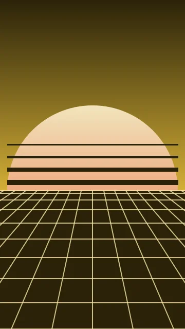 Metallic Gold vaporwave phone wallpaper — free HD metallic gold mobile wallpaper 1080x1920