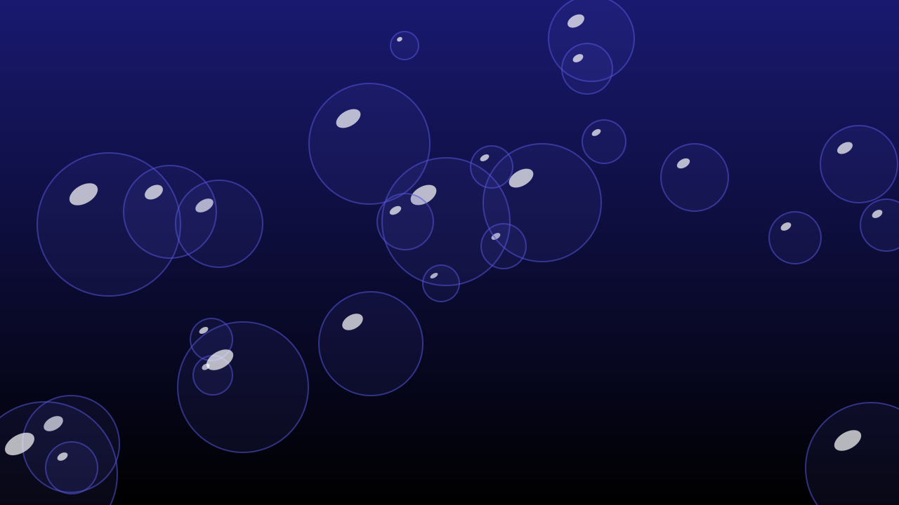Midnight Blue bubbles background — free HD midnight blue color wallpaper 1920x1080