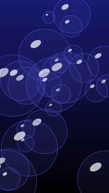 Midnight Blue bubbles phone wallpaper — free HD midnight blue mobile wallpaper 1080x1920