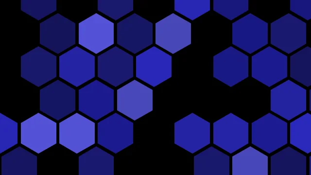 Midnight Blue hexagon desktop wallpaper — free 4K midnight blue wallpaper 3840x2160