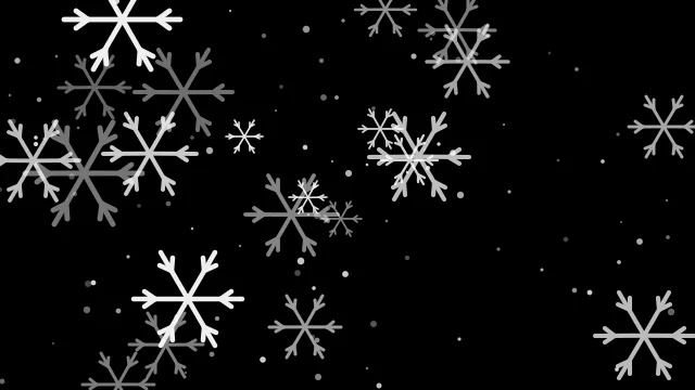 Midnight Blue snowflake desktop wallpaper — free 4K midnight blue wallpaper 3840x2160
