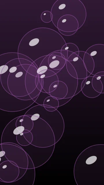 Midnight Violet bubbles phone wallpaper — free HD midnight violet mobile wallpaper 1080x1920