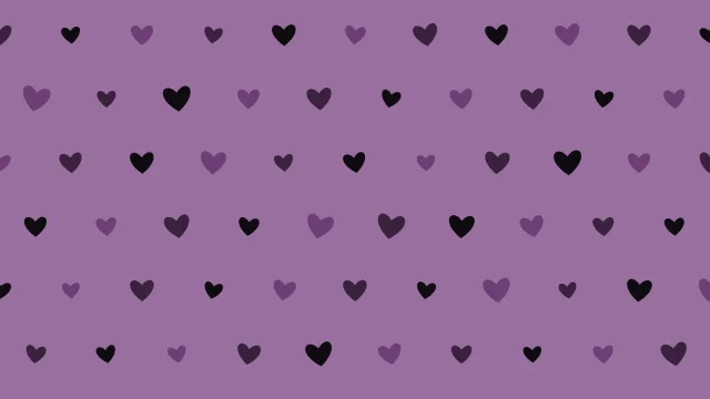 Midnight Violet hearts background — free HD midnight violet color wallpaper 1920x1080