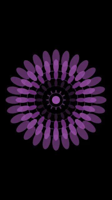 Midnight Violet mandala phone wallpaper — free HD midnight violet mobile wallpaper 1080x1920