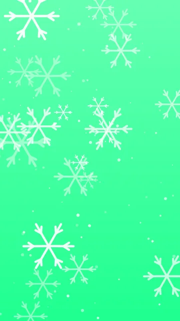 Mint Cream snowflake phone wallpaper — free HD mint cream mobile wallpaper 1080x1920