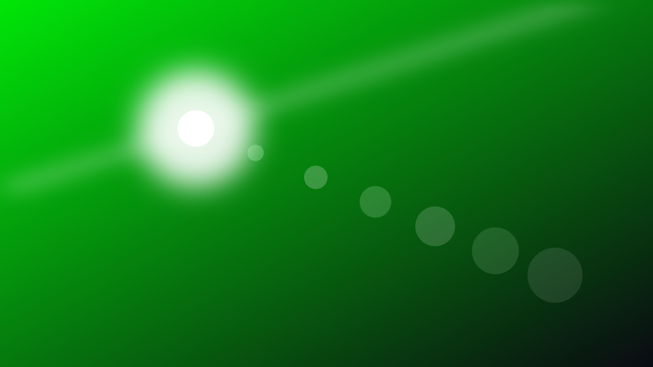 Mint Glow lens flare background — free HD mint glow color wallpaper 1920x1080