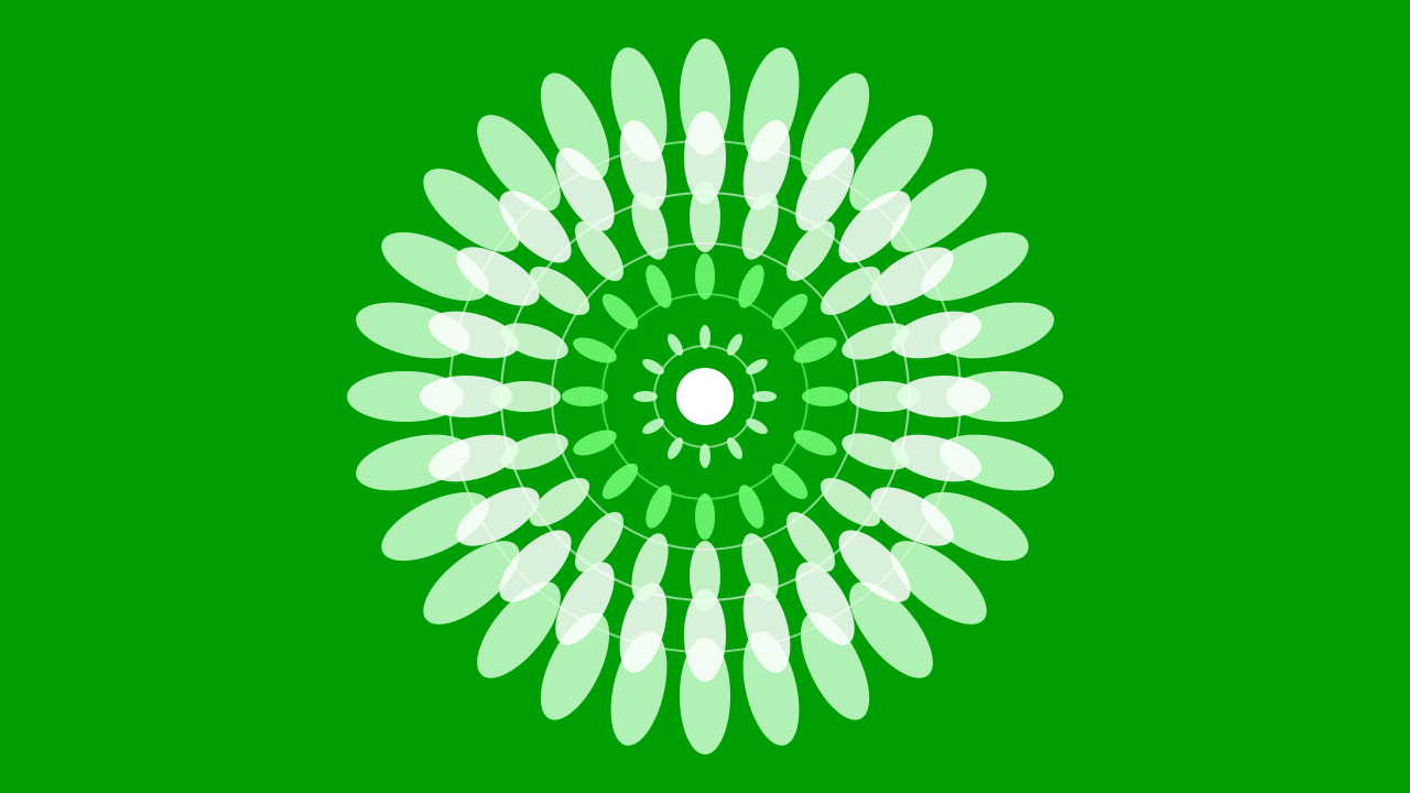 Mint Glow mandala background — free HD mint glow color wallpaper 1920x1080
