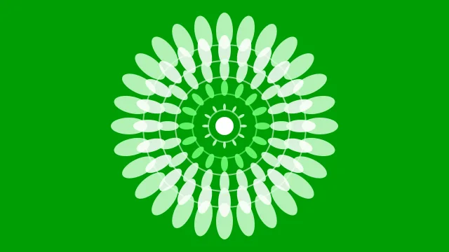 Mint Glow mandala desktop wallpaper — free 4K mint glow wallpaper 3840x2160