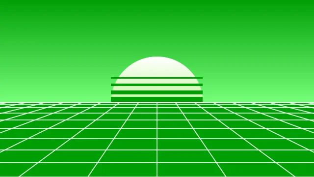 Mint Glow vaporwave desktop wallpaper — free 4K mint glow wallpaper 3840x2160
