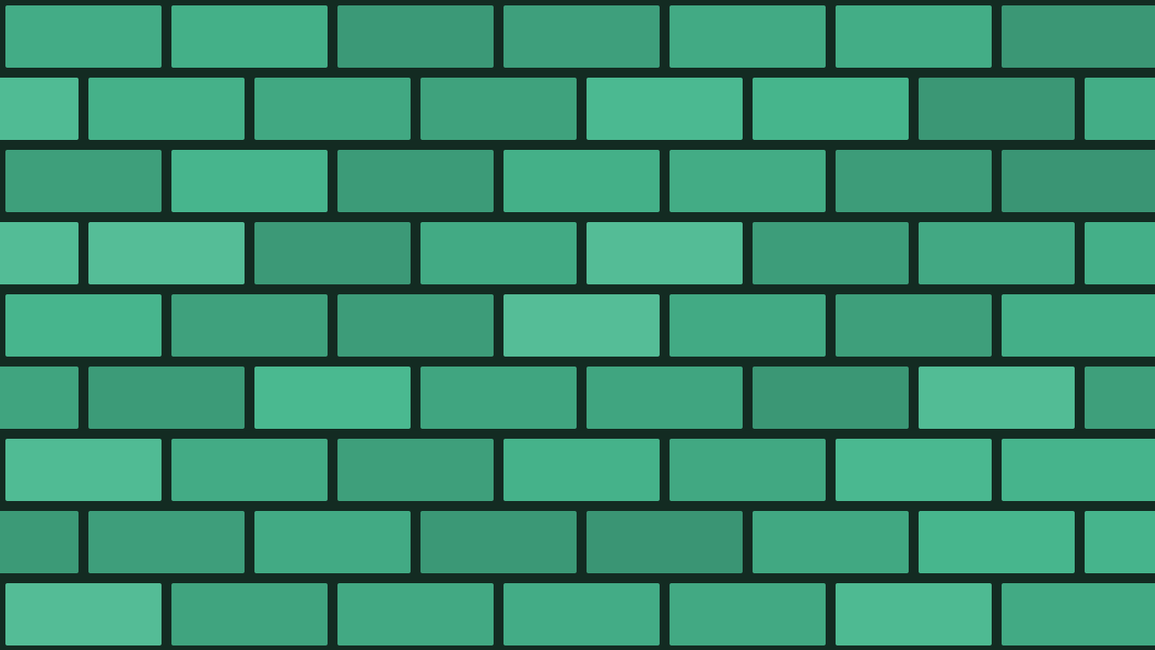 Mint Leaf brick background — free HD mint leaf color wallpaper 1920x1080
