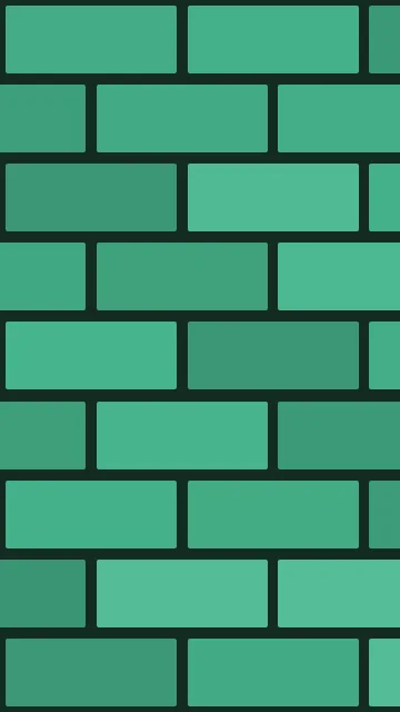 Mint Leaf brick phone wallpaper — free HD mint leaf mobile wallpaper 1080x1920