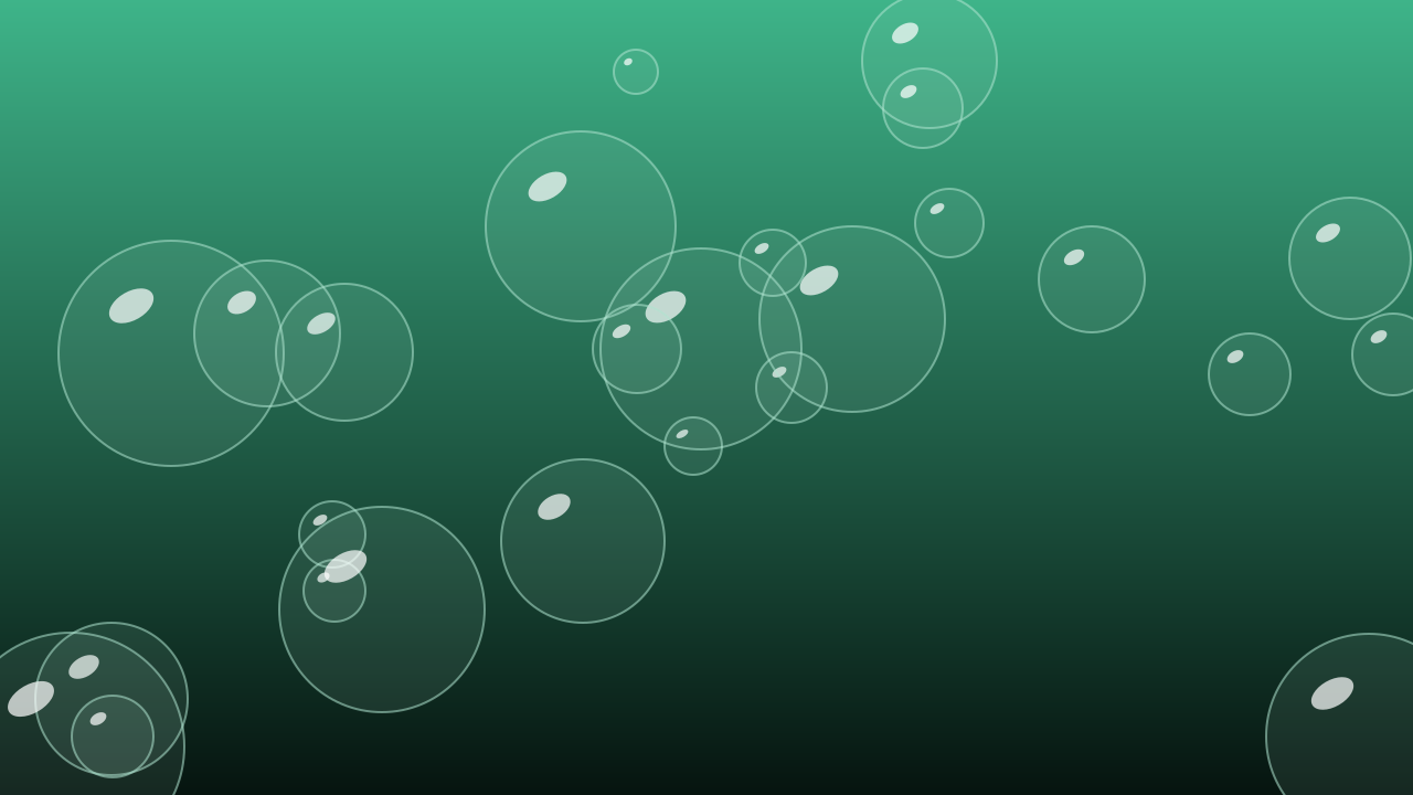 Mint Leaf bubbles background — free HD mint leaf color wallpaper 1920x1080