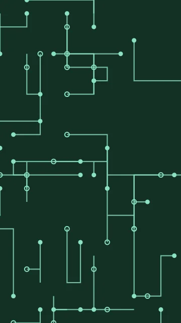 Mint Leaf circuit phone wallpaper — free HD mint leaf mobile wallpaper 1080x1920