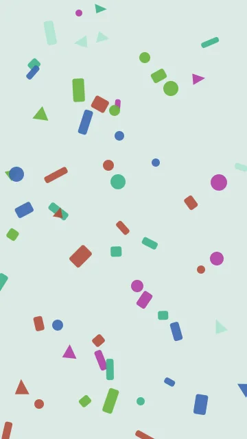 Mint Leaf confetti phone wallpaper — free HD mint leaf mobile wallpaper 1080x1920