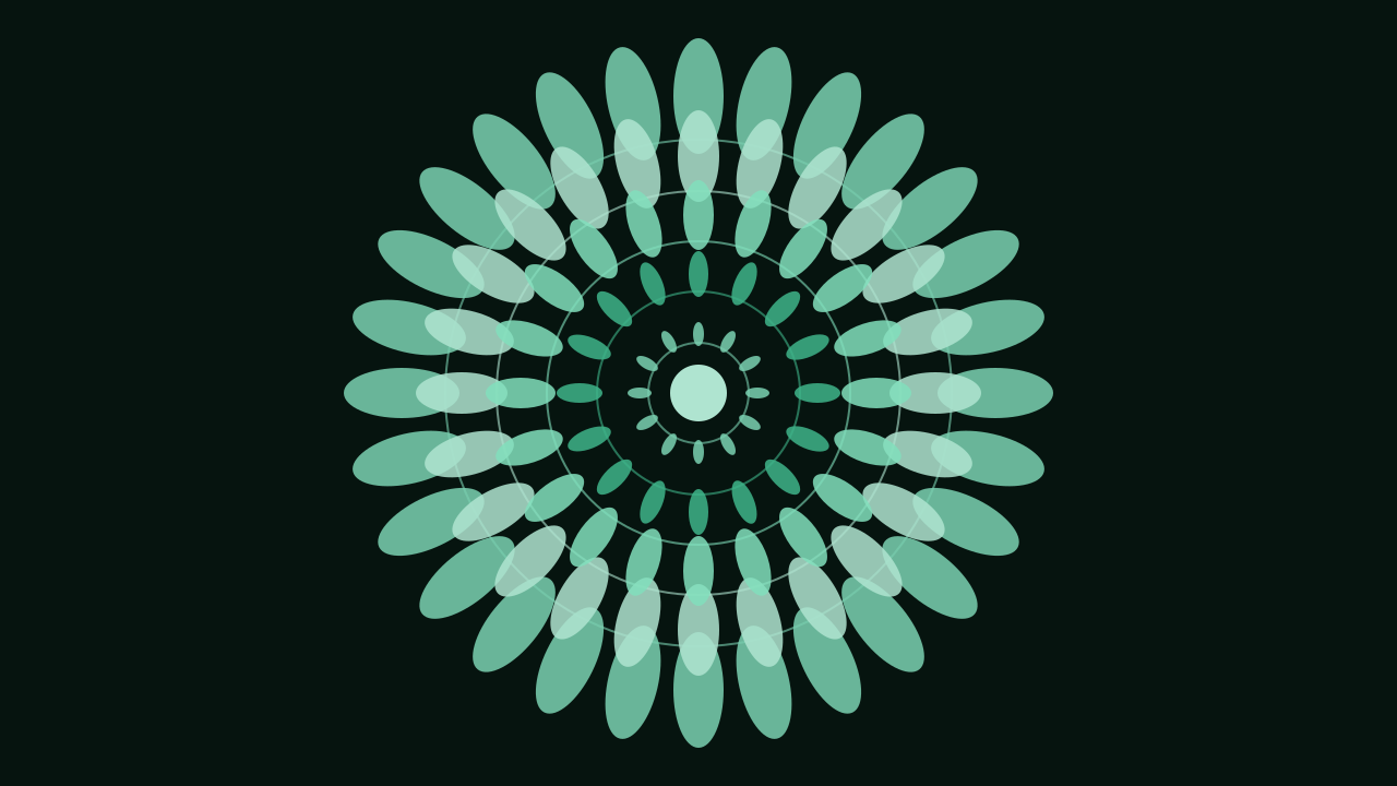 Mint Leaf mandala background — free HD mint leaf color wallpaper 1920x1080