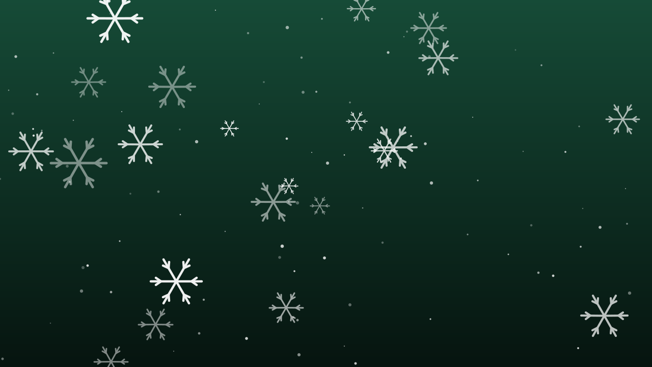 Mint Leaf snowflake background — free HD mint leaf color wallpaper 1920x1080