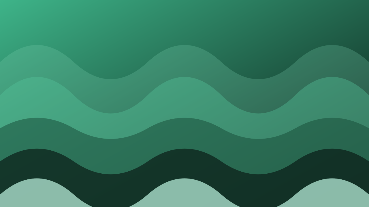 Mint Leaf waves background — free HD mint leaf color wallpaper 1920x1080