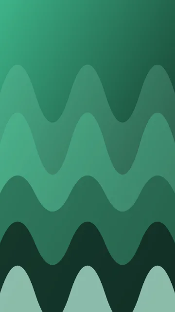 Mint Leaf waves phone wallpaper — free HD mint leaf mobile wallpaper 1080x1920