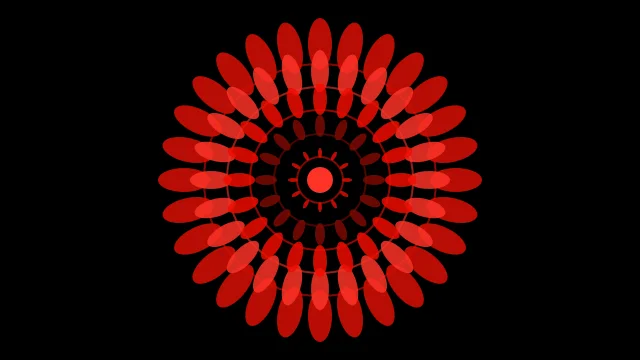 Molten Lava mandala desktop wallpaper — free 4K molten lava wallpaper 3840x2160