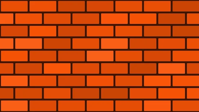 Molten Orange brick background — free HD molten orange color wallpaper 1920x1080