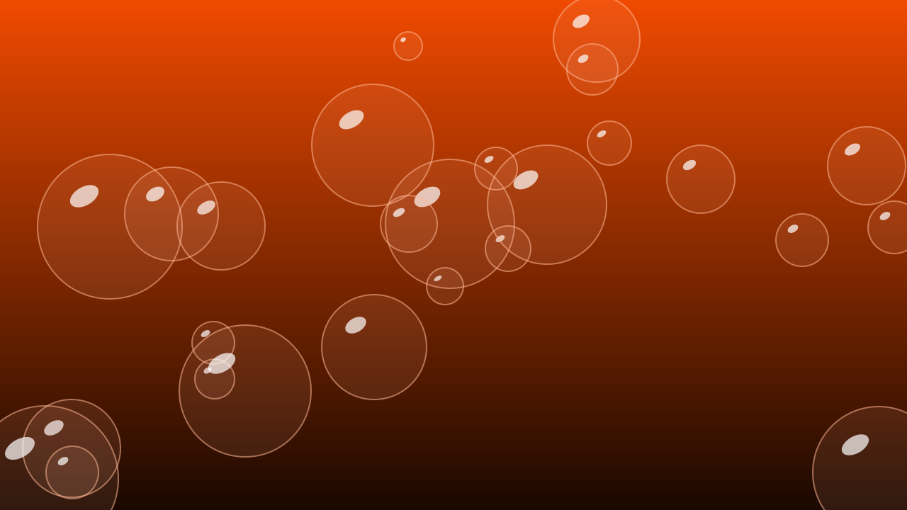 Molten Orange bubbles background — free HD molten orange color wallpaper 1920x1080