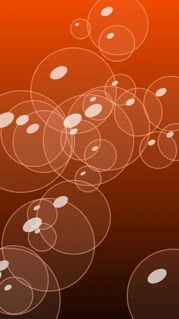 Molten Orange bubbles phone wallpaper — free HD molten orange mobile wallpaper 1080x1920