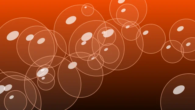 Molten Orange bubbles background — free HD molten orange color wallpaper 1920x1080