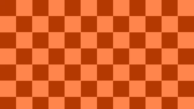 Molten Orange checkered background — free HD molten orange color wallpaper 1920x1080