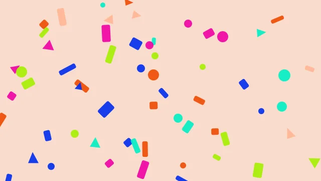 Molten Orange confetti background — free HD molten orange color wallpaper 1920x1080