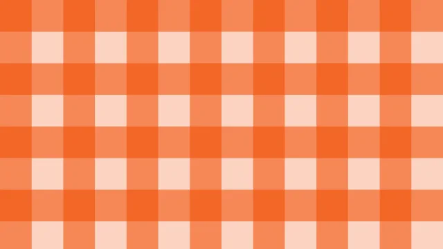 Molten Orange gingham background — free HD molten orange color wallpaper 1920x1080