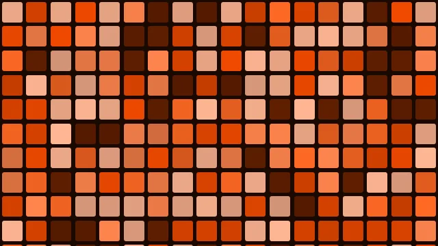 Molten Orange mosaic background — free HD molten orange color wallpaper 1920x1080