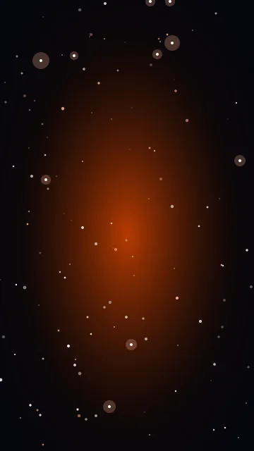 Molten Orange stars phone wallpaper — free HD molten orange mobile wallpaper 1080x1920