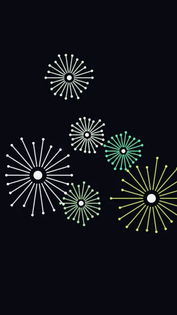 Moss Green fireworks phone wallpaper — free HD moss green mobile wallpaper 1080x1920