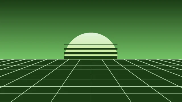 Moss Green vaporwave desktop wallpaper — free 4K moss green wallpaper 3840x2160
