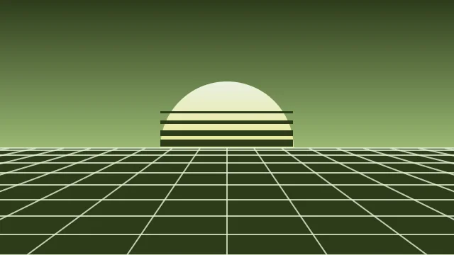 Muted Olive vaporwave background — free HD muted olive color wallpaper 1920x1080