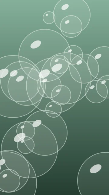Muted Teal bubbles phone wallpaper — free HD muted teal mobile wallpaper 1080x1920