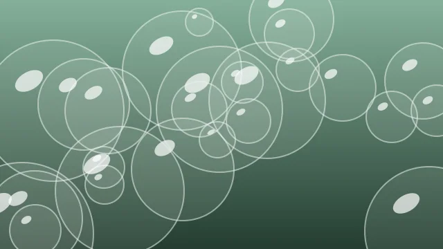 Muted Teal bubbles background — free HD muted teal color wallpaper 1920x1080