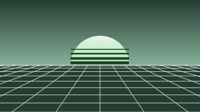 Muted Teal vaporwave background — free HD muted teal color wallpaper 1920x1080