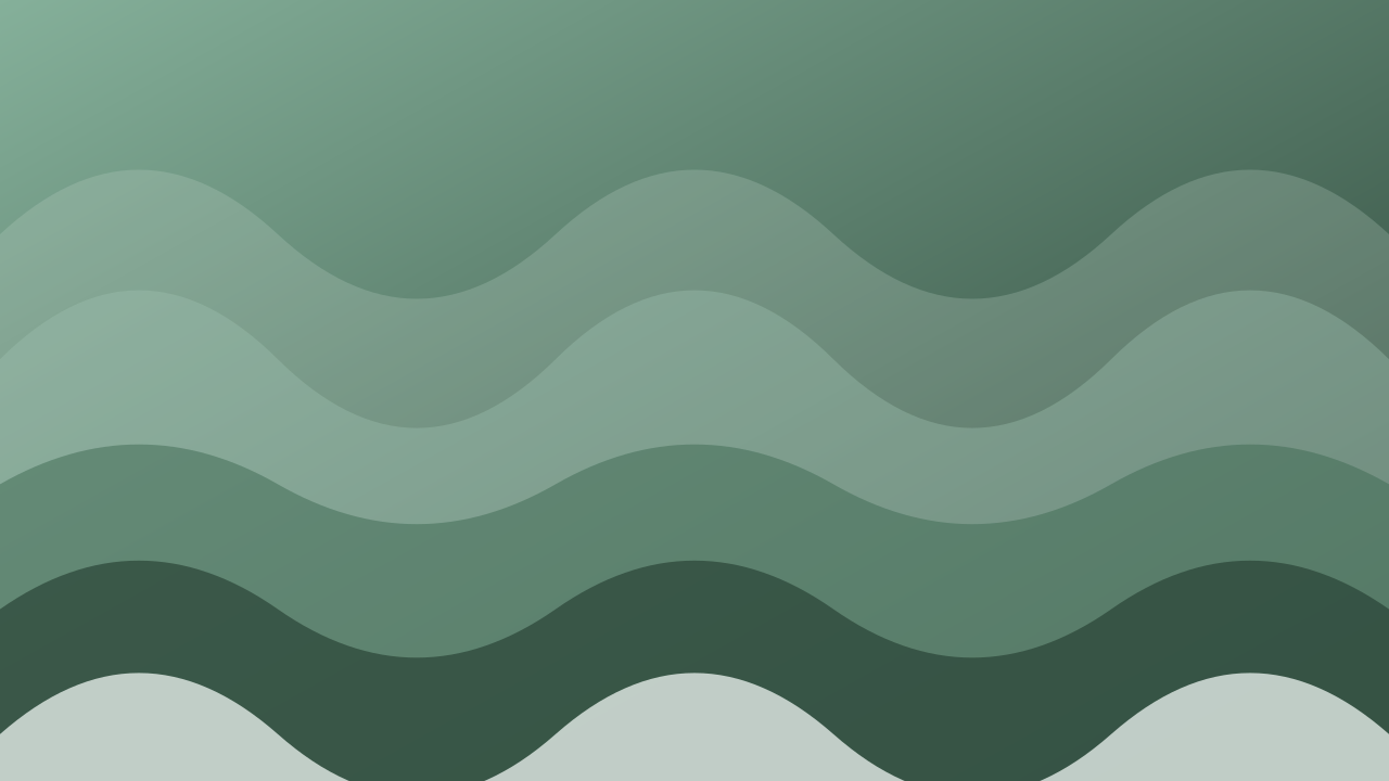 Muted Teal waves background — free HD muted teal color wallpaper 1920x1080