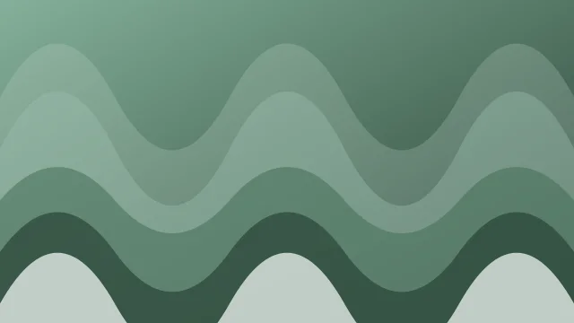 Muted Teal waves background — free HD muted teal color wallpaper 1920x1080