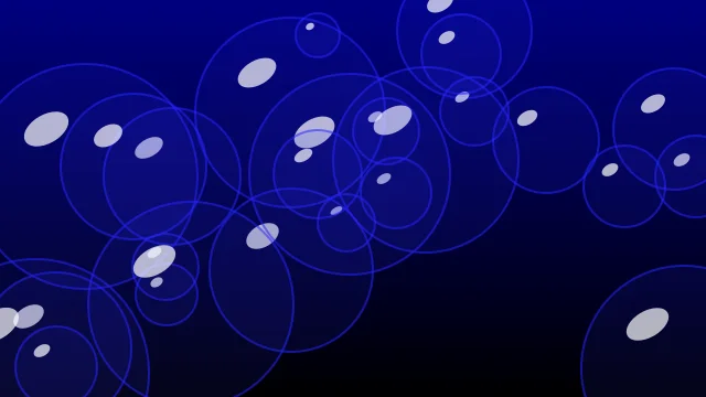 Navy bubbles desktop wallpaper — free 4K navy wallpaper 3840x2160