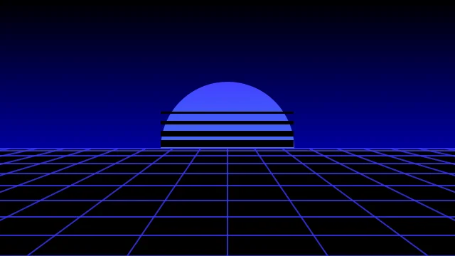 Navy Electric vaporwave background — free HD navy electric color wallpaper 1920x1080