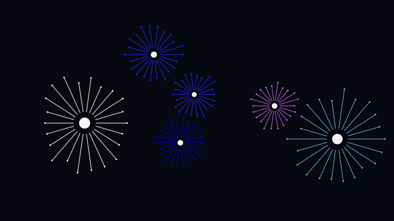 Navy fireworks background — free HD navy color wallpaper 1920x1080